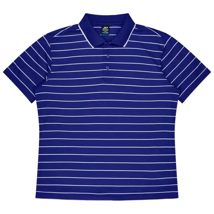 Aussie Pacific Vaucluse Men's Polo Shirt 1324  Aussie Pacific ROYAL/WHITE S